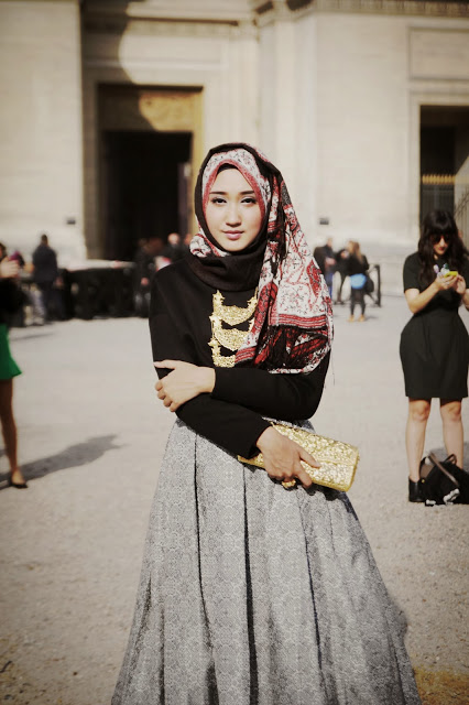 Dian Pelangi at Paris Fashion Week, muslim fashion, modest fashion, indonesian fashion, muslim designer, indonesian designer